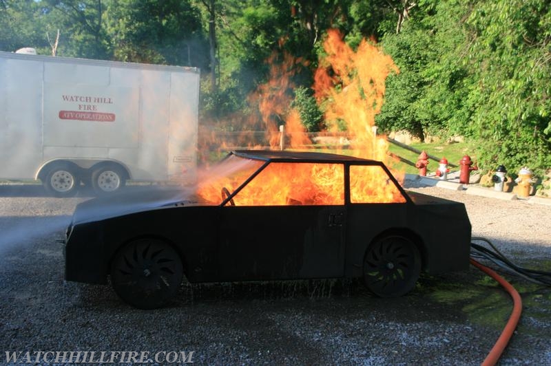 Live Fire Training with Misquamicut Fire Department- June 2014.